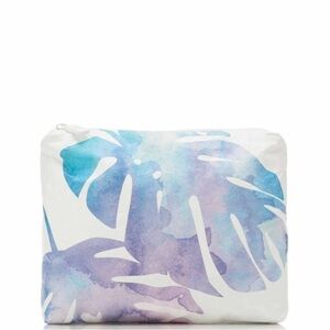 ALOHA Collection Small Pouch – Hibiscus Blue/Purple – NWT